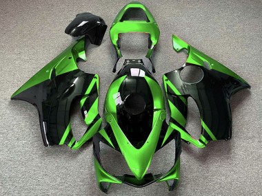 Buy 2001-2003 Honda CBR600 F4i Motorcycle Fairings - Green Glossy Black Canada
