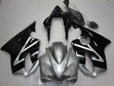 Buy 2004-2007 Honda CBR600 F4i Motorcycle Fairings - Silver Glossy Black Canada