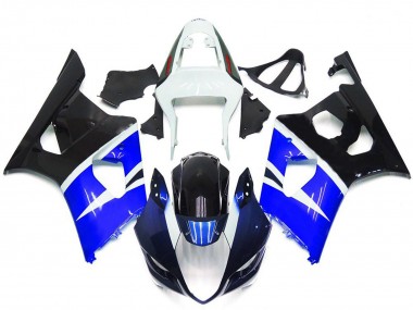 Buy 2003-2004 Suzuki GSXR 1000 Motorcycle Fairings - White Blue Glossy Black Canada
