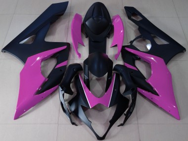 Buy 2005-2006 Suzuki GSXR 1000 Motorcycle Fairings - Matte Black Pink Canada