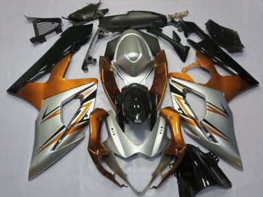 Buy 2005-2006 Suzuki GSXR 1000 Motorcycle Fairings - Orange Silver Glossy Black Canada