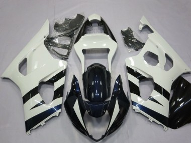 Buy 2003-2004 Suzuki GSXR 1000 Motorcycle Fairings - White Glossy Black Canada