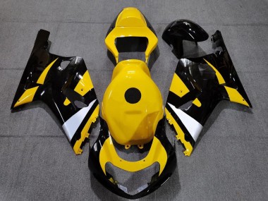 Buy 2001-2003 Suzuki GSXR 600 / GSXR 750 Motorcycle Fairings - Yellow White Glossy Black Canada