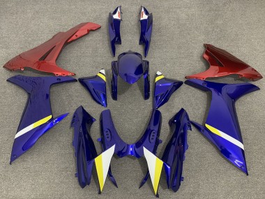 Buy 2011-2024 Suzuki GSXR 600 / GSXR 750 Motorcycle Fairings - Blue with Red Lowers Canada