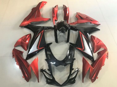 Buy 2011-2024 Suzuki GSXR 600 / GSXR 750 Motorcycle Fairings - Orange Silver Glossy Black Canada
