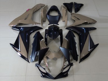 Buy 2011-2024 Suzuki GSXR 600 / GSXR 750 Motorcycle Fairings - Grey Glossy Black Matte Black Canada