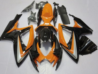 Buy 2006-2007 Suzuki GSXR 600 / GSXR 750 Motorcycle Fairing - Orange Glossy Black Canada