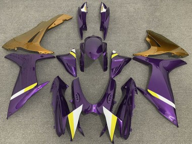 Buy 2011-2024 Suzuki GSXR 600 / GSXR 750 Motorcycle Fairings - Purple Gold White Yellow Canada