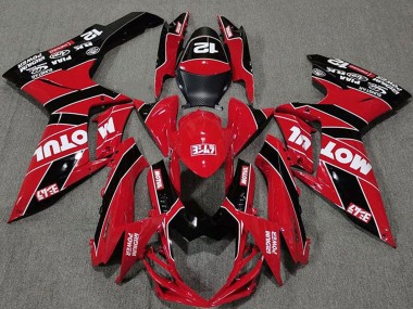 Buy 2011-2024 Suzuki GSXR 600 / GSXR 750 Motorcycle Fairings - Red Black Motul Canada