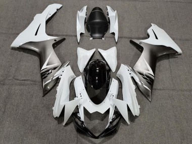 Buy 2011-2024 Suzuki GSXR 600 / GSXR 750 Motorcycle Fairings - White Grey Black Canada
