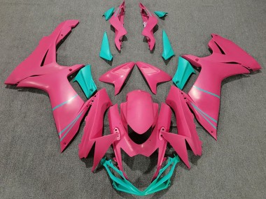 Buy 2011-2024 Suzuki GSXR 600 / GSXR 750 Motorcycle Fairings - Pink Teal Canada