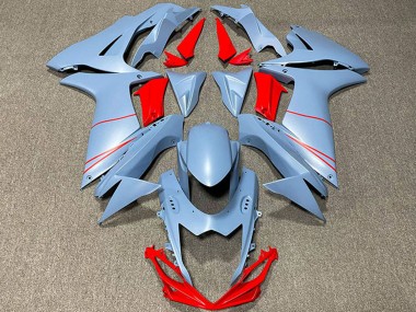 Buy 2011-2024 Suzuki GSXR 600 / GSXR 750 Motorcycle Fairings - Matte Sky Blue Red Canada