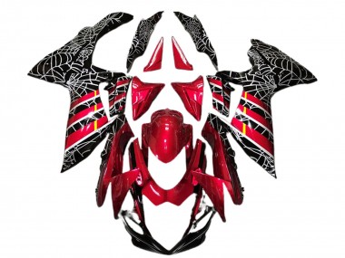 Buy 2011-2024 Suzuki GSXR 600 / GSXR 750 Motorcycle Fairings - Red Black Spider Canada