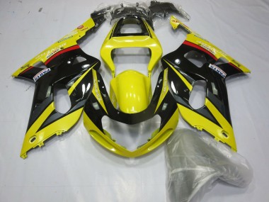 Buy 2001-2003 Suzuki GSXR 600 / GSXR 750 Motorcycle Fairings - Yellow Grey Glossy Black Canada