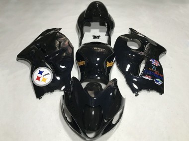 Buy 1996-2007 Suzuki GSXR 1300 Motorcycle Fairings - Glossy Black Team Logo Canada