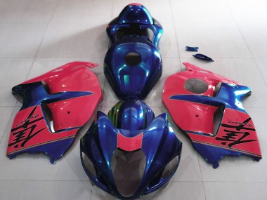 Buy 1996-2007 Suzuki GSXR 1300 Motorcycle Fairings - Glossy Blue and Red Canada