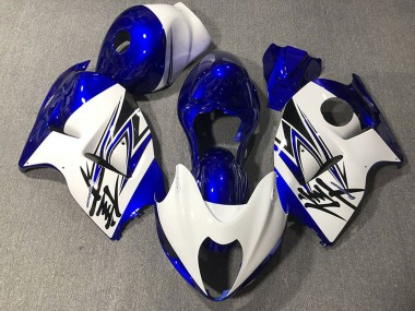 Buy 1996-2007 Suzuki GSXR 1300 Motorcycle Fairings - Glossy White Deep Blue Canada