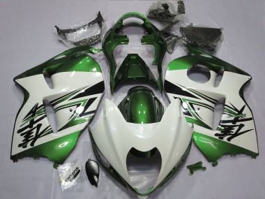 Buy 1996-2007 Suzuki GSXR 1300 Motorcycle Fairings - Glossy White Green Canada
