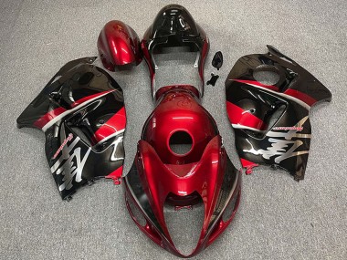 Buy 1996-2007 Suzuki GSXR 1300 Motorcycle Fairings - Maroon Red Black Style Canada