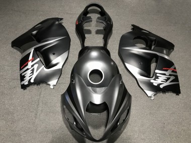 Buy 1996-2007 Suzuki GSXR 1300 Motorcycle Fairings - Matte Silver Black Canada