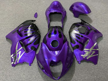Buy 1996-2007 Suzuki GSXR 1300 Motorcycle Fairings - Purple and Black Canada