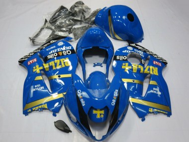 Buy 1996-2007 Suzuki GSXR 1300 Motorcycle Fairings - Blue Gold Rizla Canada