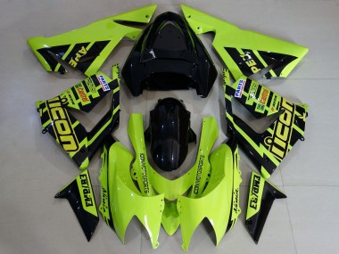 Buy 2004-2005 Kawasaki ZX10R Motorcycle Fairings - Custom High Viz Yellow Canada