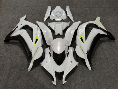 Buy 2016-2020 Kawasaki ZX10R Motorcycle Fairings - Pearl White Yellow Matte Black Canada