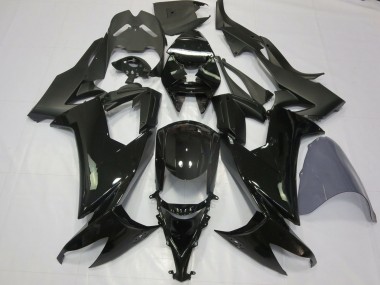 Buy 2008-2010 Kawasaki ZX10R Motorcycle Fairings - Glossy Black Matte Black Canada