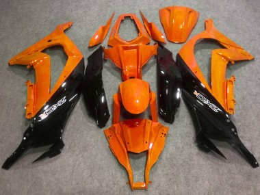 Buy 2016-2020 Kawasaki ZX10R Motorcycle Fairings - Orange Glossy Black Canada