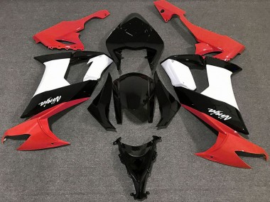 Buy 2008-2010 Kawasaki ZX10R Motorcycle Fairings - Glossy Red Black and White Canada