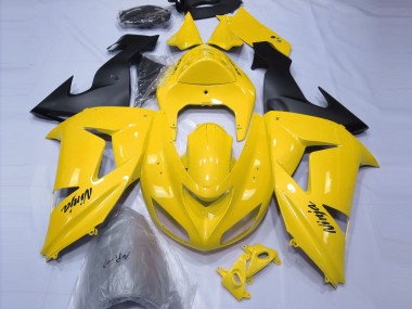 Buy 2006-2007 Kawasaki ZX10R Motorcycle Fairings - Yellow Black Canada