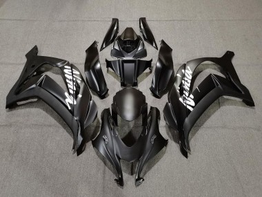 Buy 2016-2020 Kawasaki ZX10R Motorcycle Fairings - Matte Black White Ninja Canada