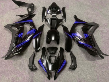 Buy 2016-2020 Kawasaki ZX10R Motorcycle Fairings - Matte Black Blue Ninja Canada