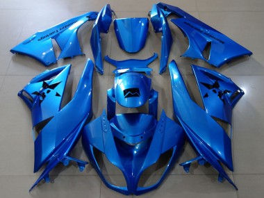 Buy 2009-2012 Kawasaki ZX6R Motorcycle Fairings - Blue Canada