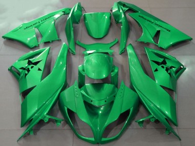 Buy 2009-2012 Kawasaki ZX6R Motorcycle Fairings - Green Canada