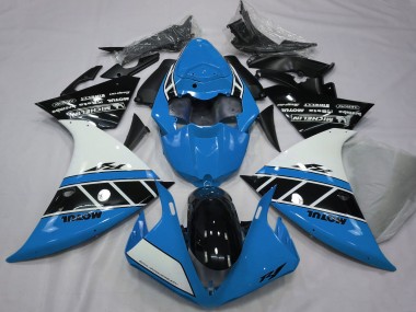 Buy 2012-2014 Yamaha R1 Motorcycle Fairings - Blue White Glossy Black Canada