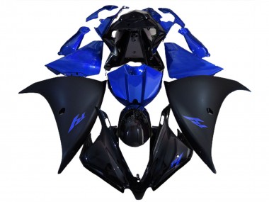 Buy 2012-2014 Yamaha R1 Motorcycle Fairings - Glossy Black Matte Black Blue Canada