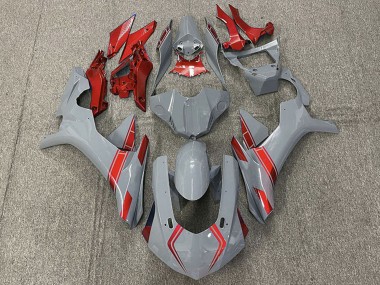 Buy 2015-2019 Yamaha R1 Motorcycle Fairings - Nardo Grey Red Canada