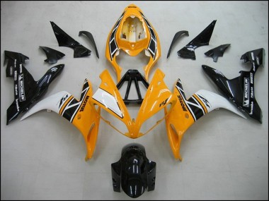 Buy 2004-2006 Yamaha R1 Motorcycle Fairings - Yellow White Black OEM Style Canada