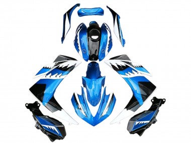 Buy 2015-2018 Yamaha R3 Motorcycle Fairing - Blue White Black Shark Canada