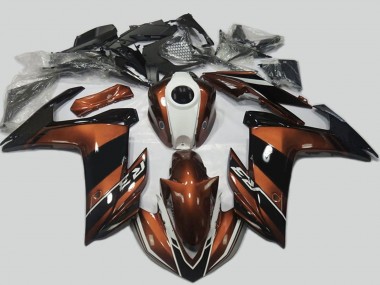 Buy 2015-2018 Yamaha R3 Motorcycle Fairings - Brown White Black Canada