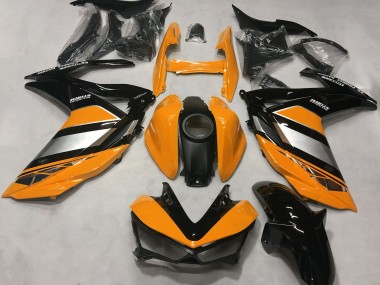 Buy 2015-2018 Yamaha R3 Motorcycle Fairings - Orange Silver Glossy Black Canada