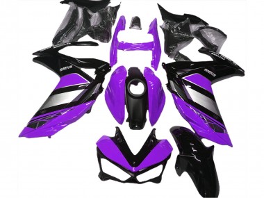 Buy 2015-2018 Yamaha R3 Motorcycle Fairings - Purple Silver Glossy Black Canada