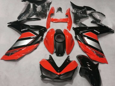 Buy 2015-2018 Yamaha R3 Motorcycle Fairings - Red Silver Glossy Black Canada