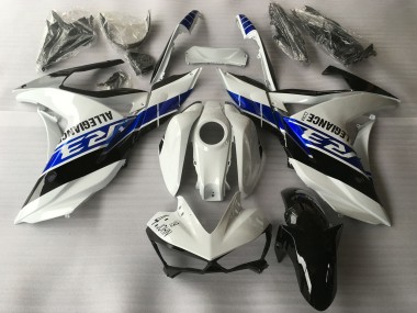 Buy 2015-2018 Yamaha R3 Motorcycle Fairings - White Blue Black Canada