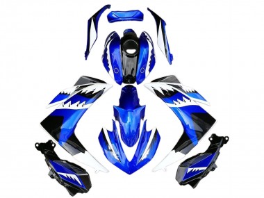 Buy 2015-2018 Yamaha R3 Motorcycle Fairings - Blue White Black Shark Canada