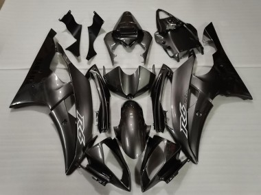 Buy 2008-2016 Yamaha R6 Motorcycle Fairings - Glossy Black White Decals Canada