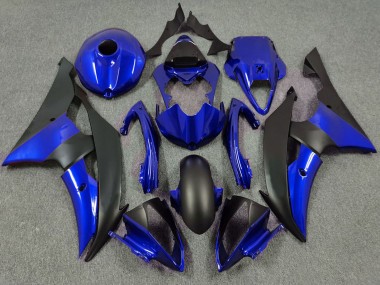 Buy 2008-2016 Yamaha R6 Motorcycle Fairing - Blue Matte Black Canada