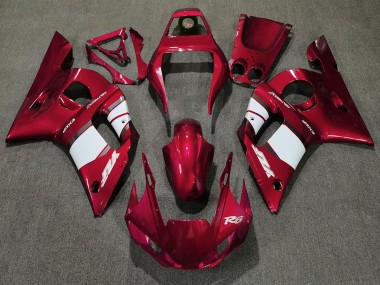Buy 1998-2002 Yamaha R6 Motorcycle Fairing - Red White Canada